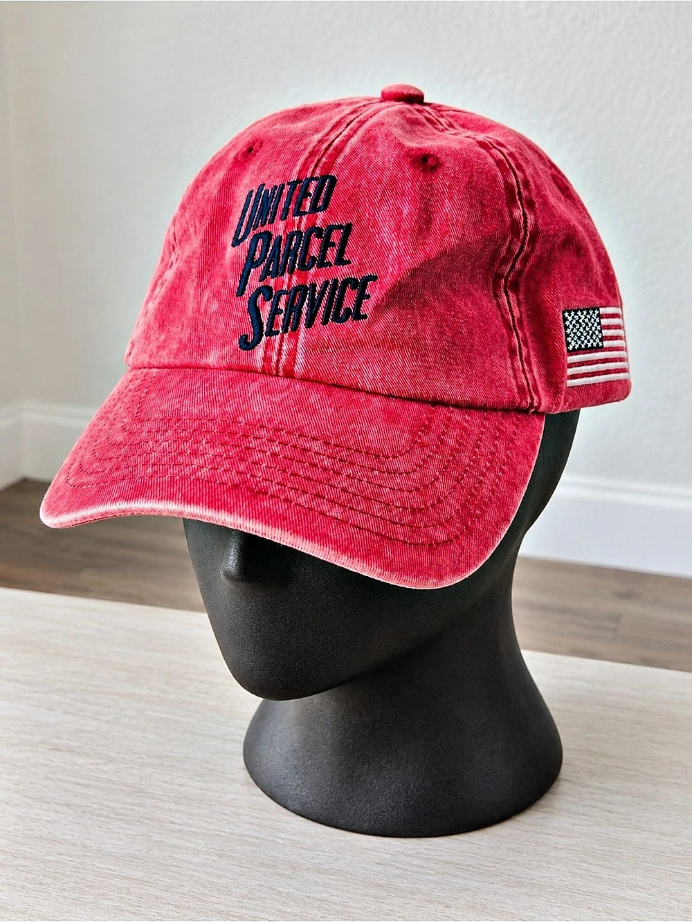 K-Products United Parcel Service cap Pink Trucker Cap Like New